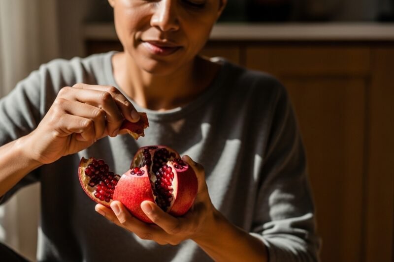 Can you eat pomegranate seeds?