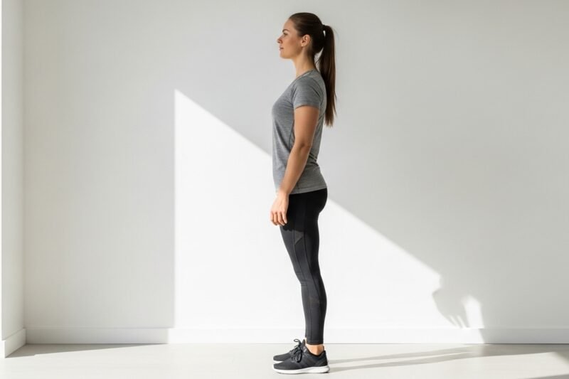 The 2-Minute Wall Exercise That Fixes Bad Posture Instantly