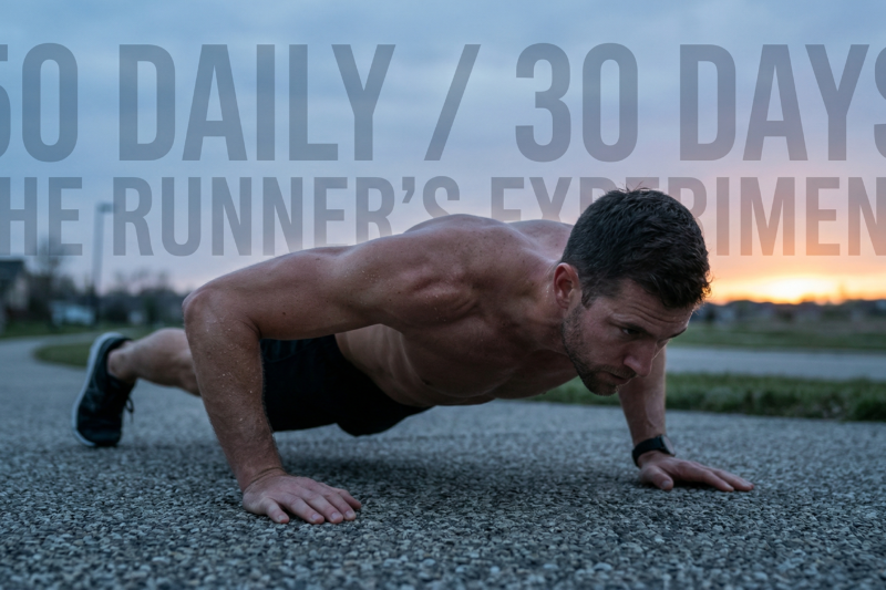 I Did 50 Press-Ups Daily for a Month; Here’s How It Affected My Running