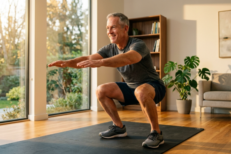 The 15-Minute Morning Routine to Rebuild Muscle After 50