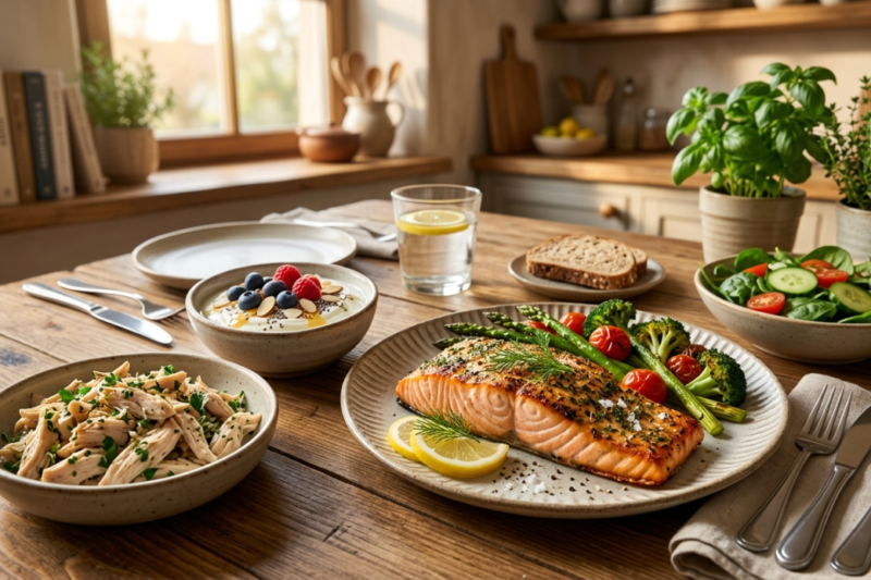 High-Protein, Easy-to-Prep Senior Dinners